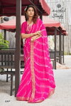 Simba Vol 22 By Kashvi Georgette Lahariya Printed Wholesale Saree In India